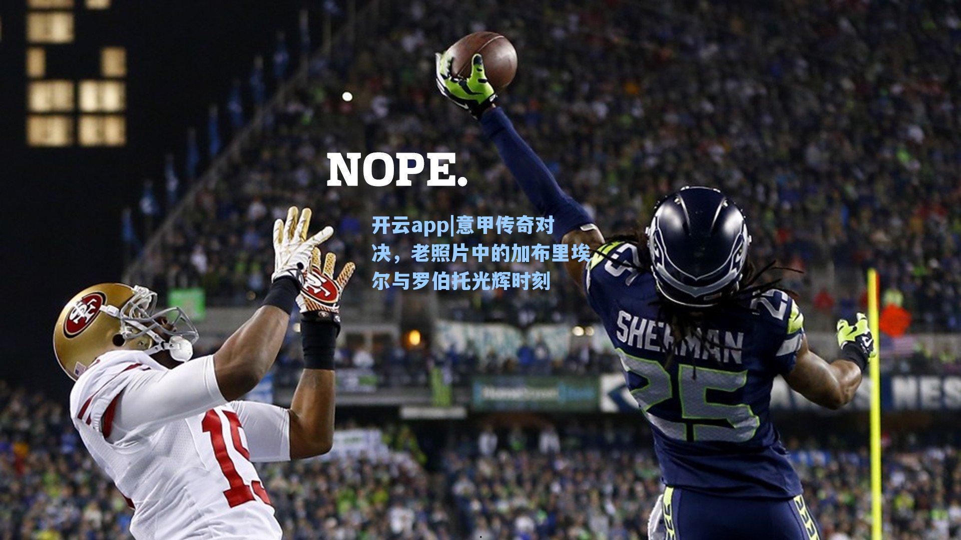 意甲传奇对决，老照片中的加布里埃尔与罗伯托光辉时刻